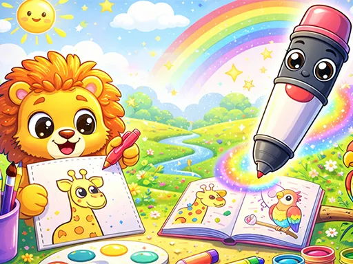 لعبة Magic Coloring Book